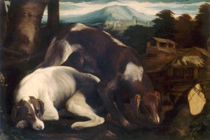 2匹の犬